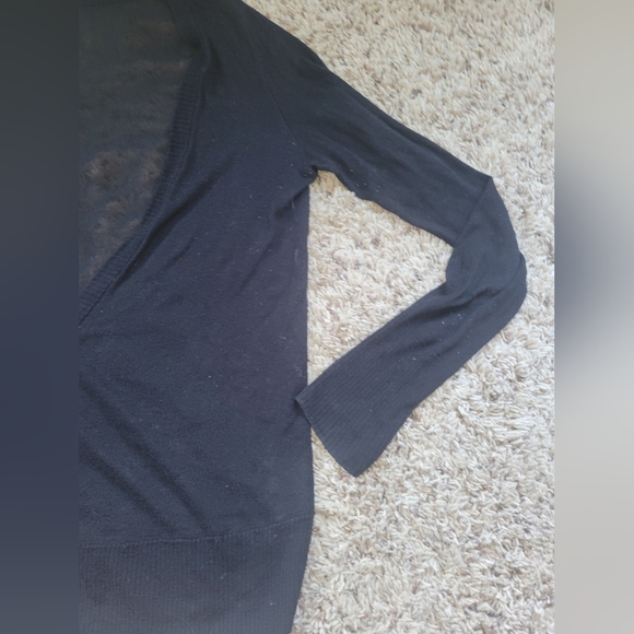 Olive & Oak Cardigan Sheer Back Women's Sz Med - Picture 5 of 11